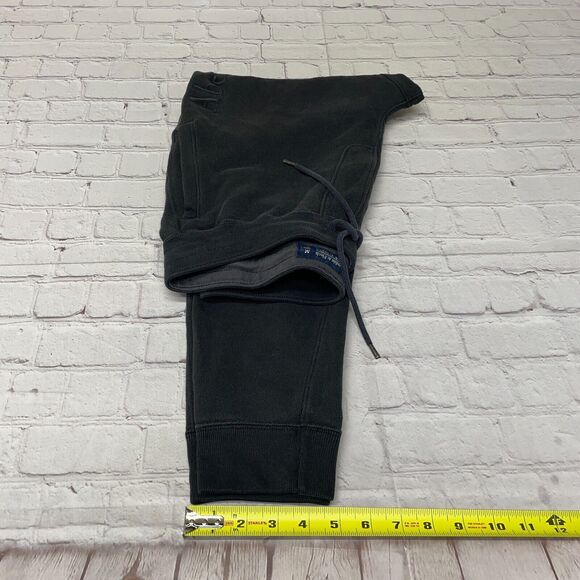 Abercrombie & Fitch Men Soft A&F Fleece Jogger Pants Sweatpants Medium M268 -18 - Picture 8 of 16
